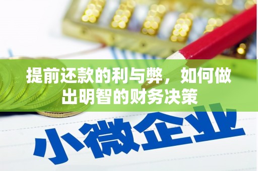 海原提前还款的利与弊，如何做出明智的财务决策