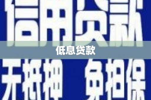 依兰低息贷款