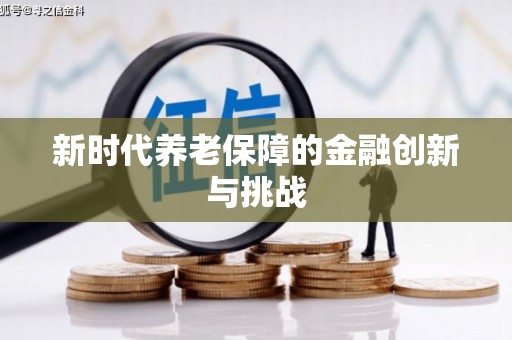 桓台新时代养老保障的金融创新与挑战