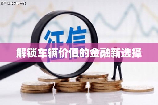 洮南解锁车辆价值的金融新选择