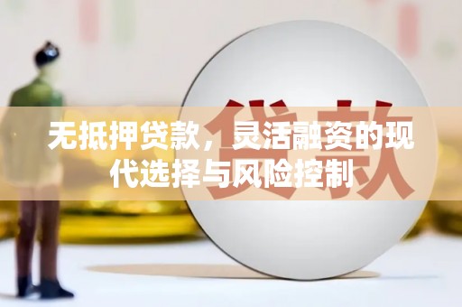临邑无抵押贷款，灵活融资的现代选择与风险控制