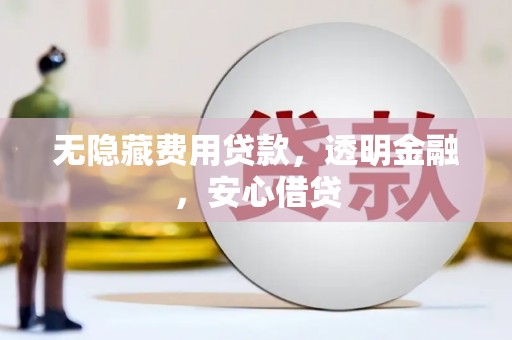 循化无隐藏费用贷款，透明金融，安心借贷