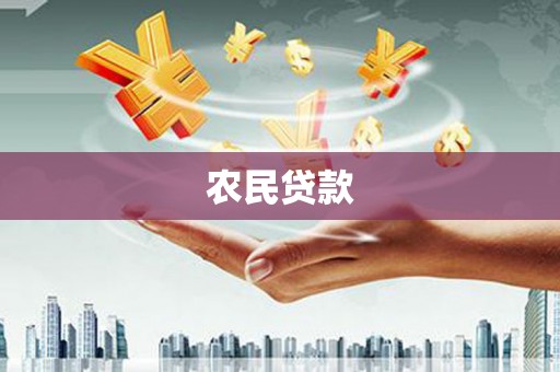龙游农民贷款