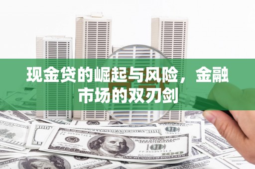 西城现金贷的崛起与风险，金融市场的双刃剑
