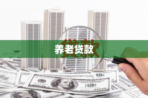 广灵养老贷款