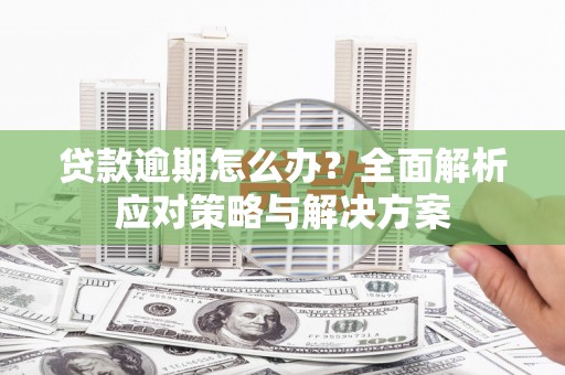 咸安贷款逾期怎么办？全面解析应对策略与解决方案
